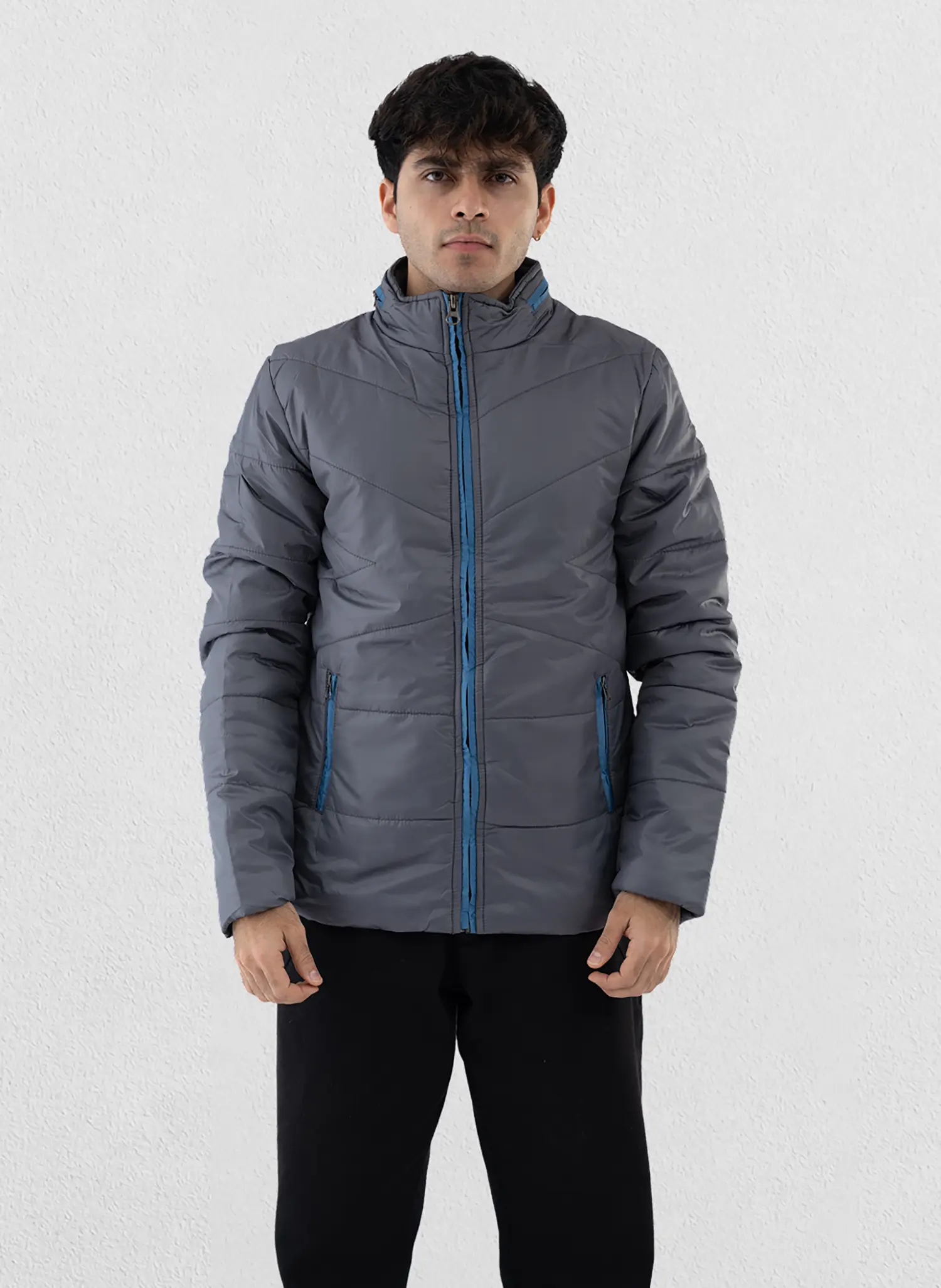 Aashi Men Nylon Wind Resistant Water Repellant Full Sleeved Bomber Jacket