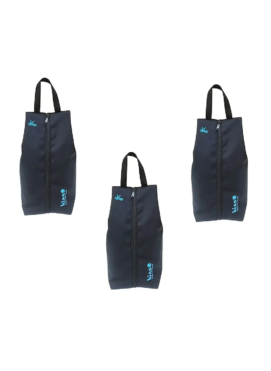 KIASH Shoe Bag for Men & Women | Travel Shoe Storage Bag with Zipper Closure | Lightweight Footwear Organizer for Shoes, Sandals & Slippers